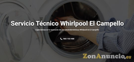 Servicio Técnico Whirlpool El Campello 965217105